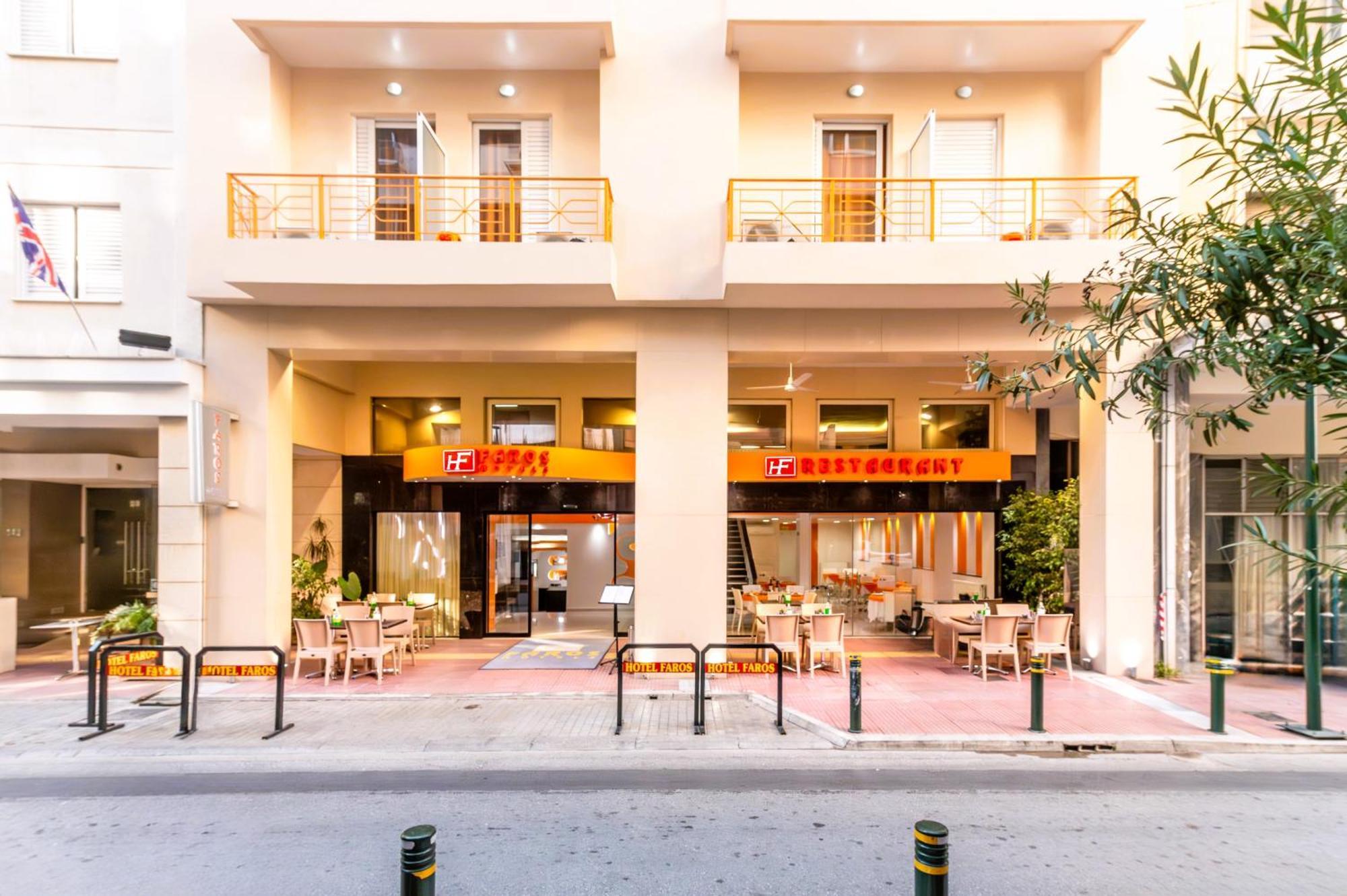 Faros I Hotel Piraeus Buitenkant foto